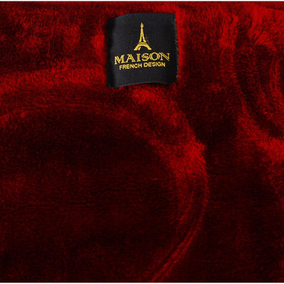 warmyworm blanket dark red