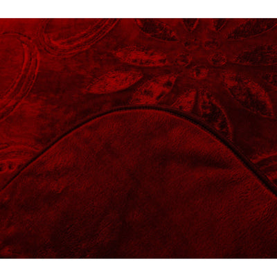 warmyworm blanket dark red
